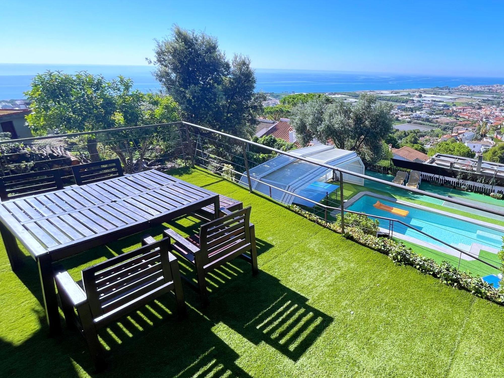 Con Piscina Privada Climatizada 29ºc Holiday home Santa Susanna